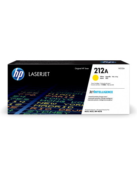 ÷ Tóner original hp w2121a 212a amarillo 4.500 páginas